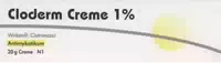 Cloderm Creme 1% 20 G Creme