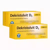Dekristolvit D3 2 000 I E Doppelpack 2x120 st