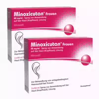 Minoxicutan Frauen 20 mg ml Spray Doppelpack 2x3x60 ml