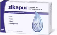 Sikapur Kieselsäure Softgel Kapseln 30 st Kapseln
