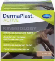 Dermaplast Active Kinesiology Tape 5 cm X 5 m Beige 1 stk