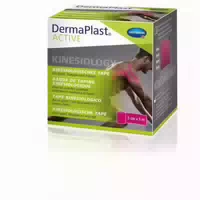 Dermaplast Active Kinesiology Tape Pink 5 cm X 5 m