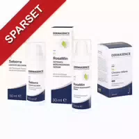 Dermasence Seborra Creme Rosamin Serum Chrono Retare Aha Toner