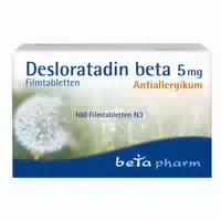 Desloratadin Beta 5 mg Filmtabletten 100 Stück