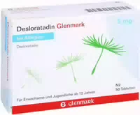 Desloratadin Glenmark 5 mg Tabletten 50 st