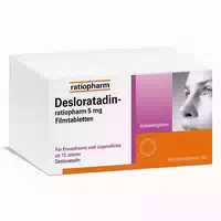 Desloratadin Adgc 5 mg Schnelle Wirkung gegen Allergien ohne Schläfrig zu Machen