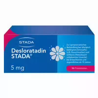 Desloratadin Stada 5 mg Filmtabletten, zur Symptomatischen Behandlung Allergischer Erkrankungen wie Heuschnupfen