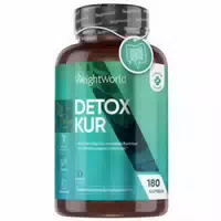 Detox Kur Kapseln mit Kalzium 180 Kapseln von Weightworld