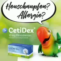 Cetidex 10mg, Bei Allergien