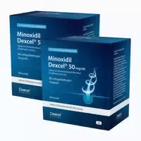 Minoxidil Dexcel 50 mg ml Spray, bei Erblich Bedingtem Haarausfall bei Männern