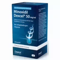 Minoxidil Dexcel 50 mg ml Spray, bei Erblich Bedingtem Haarausfall bei Männern