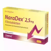 Naradex 2,5 Mg, Bei Migräne Mit Und Ohne Aura