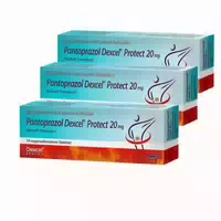 Pantoprazol Dexcel Protect 20 Mg, bei Sodbrennen und Saurem Aufstoßen