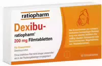 Dexibu Ratiopharm 200 mg 10 Filmtabletten