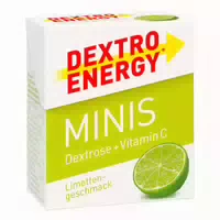 Dextro Energy Minis Limettengeschmack 50 G Täfelchen