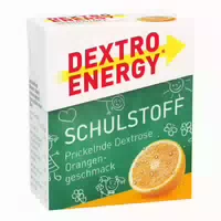 Dextro Energy Schulstoff Orange 50 G Täfelchen