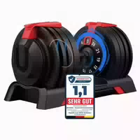 Dh Fitlife 2er Set 12 In 1 Verstellbare Hantel 3 24kg