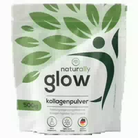 Naturally Glow Kollagen 500g Pulver | für Haut, Haare, Nägel & Gelenke | Typ 1,2 & 3, Hochdosiert