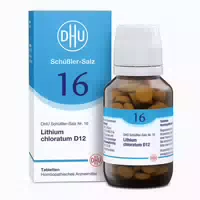 Dhu Schüssler Salz Nr 16 Lithium Chloratum D 12 Tabletten 200 St Tabletten