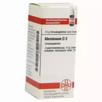 Abrotanum D 2 Globuli 10 G