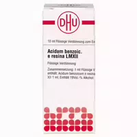 Acidum Benzoicum E Resina Lm Xii Dilutio 10 ml