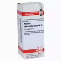 Acidum Hydrochloricum D 10 Globuli 10 g