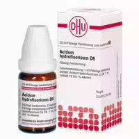 Acidum Hydrofluoricum D 6 Dilution 20 ml Dilution