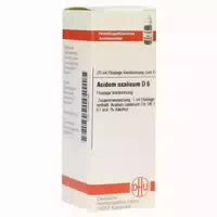 Acidum Oxalicum D 6 Dilution 20 Ml