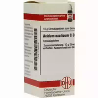 Acidum Oxalicum C 30 Globuli 10 G Globuli