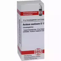 Acidum Oxalicum D 6 Globuli 10 g Globuli