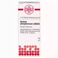 Acidum Phosphoricum Lm Xxx Dilution 10 ml