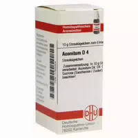 Aconitum D 4 Globuli 10 G Globuli