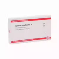 Argentum Metallicum D 30 Ampullen 8x1 Ml