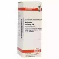 Argentum Nitricum D 8 Dilution 20 Ml