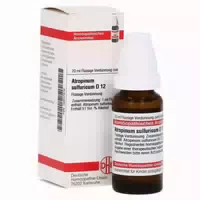 Atropinum Sulfuricum D 12 Dilution 20 Ml