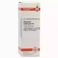 Atropinum Sulfuricum D 6 Dilution 20 Ml Dilution