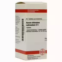 Aurum Chloratum Natronatum D 4 Tabletten 80 St