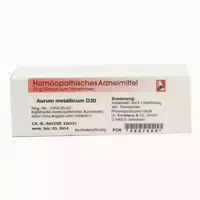 Aurum Metallicum C30 Globuli