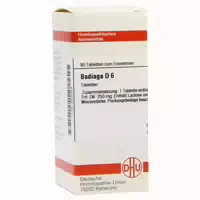 Badiaga D 6 Tabletten 80 St Tabletten