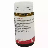 Bambusa E Nodo D 6 Globuli 20 G