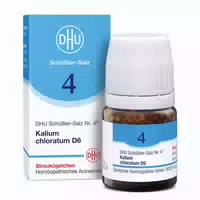 Dhu Schüßler Nr 4 Kalium Chloratum D6