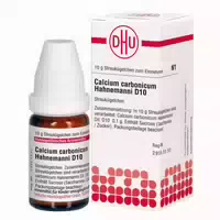Calcium Carbonicum Hahnemanni D 10 Globuli 10 g Globuli
