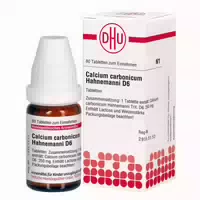 Calcium Carbonicum Hahnemanni D 6 Tabletten 80 St Tabletten