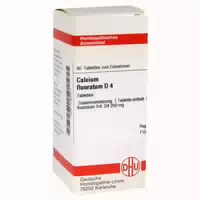 Calcium Fluoratum D 4 Tabletten 80 St Tabletten