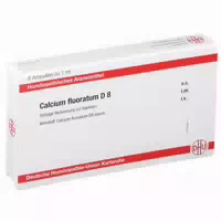 Calcium Fluoratum D 8 Ampullen