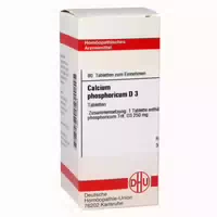 Calcium Phosphoricum D 3 Tabletten 80 St Tabletten