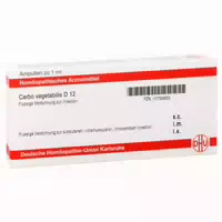Carbo Vegetabilis D 12 Ampullen 8x1 ml