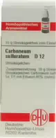 Carboneum Sulfuratum D 12 Globuli 10 G Globuli