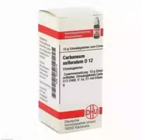 Dhu Carboneum Sulfuratum D 12 Globuli