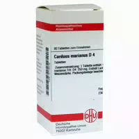 Carduus Marianus D 4 Tabletten 80 st Tabletten